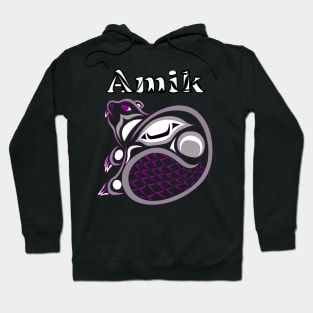 Amik (Beaver) Demisexual Pride Hoodie